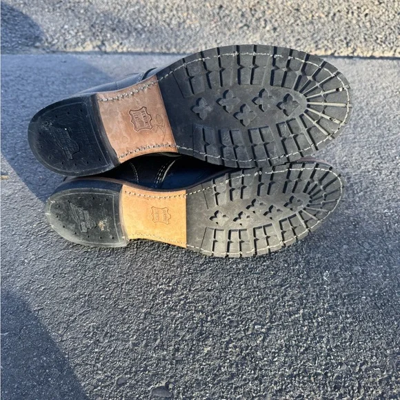 Red wing Black Leather Men's Boots - Picture 5 of 6